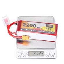 ZOP Power Lipo Batterie XT60 Stecker 14.8V 2200mAh 95C 4S  für RC Racing Drone