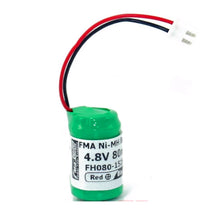 Ni MH Knopfakku mit Stecker 4,8 V 80 MAH PLC Notstromversorgung