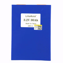 LiFePo4 3.2V 30AH 5C Lithiumbatterie ist geeignet für DIY 12V lifepo4 Elektrofahrrad Elektroroller