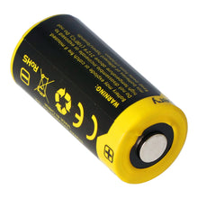 CR123A 16340 Li-Ionen-Akku 2 / 3A Batteriezellenlampe 3,7V 650mAh