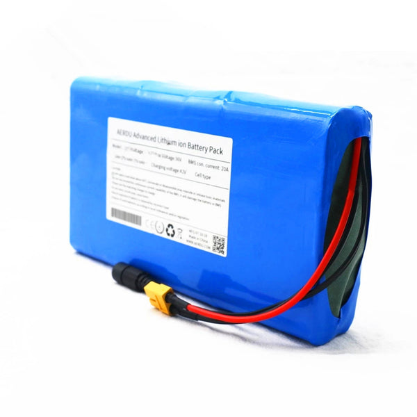 36V 10S3P 9,6Ah 42V 18650 Lithium-Akku 25A BMS für Elektrofahrräder und Roller