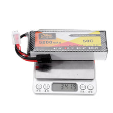 ZOP Power 11.1V 5200mAh 50C 3S Lipo Batterie TRX Stecker für Wltoys 1/8 RC Auto