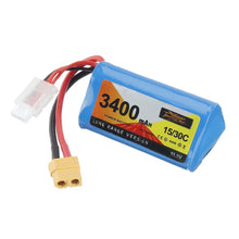 ZOP Power 11.1V 3400mAh 15C / 30C 3S LR Li-Ion Batterie XT60 Stecker für RC Racing Drone