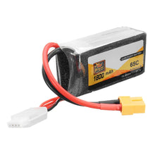 ZOP Power 11.1V 1800mAh 65C 3S Lipobatterie XT60 Plu