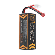 ZOP Power 14.8V 5000mAh 100C 4S Lipo Batterie T Deans Stecker für RC Car