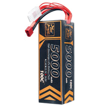 ZOP Power 14.8V 5000mAh 100C 4S Lipo Batterie T Deans Stecker für RC Car