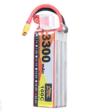 ZOP Power 22,2 V 3300 mAh 100C 6S Lipo Batterie XT60 Stecker für RC Racing Drone