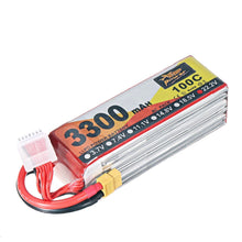 ZOP Power 22,2 V 3300 mAh 100C 6S Lipo Batterie XT60 Stecker für RC Racing Drone