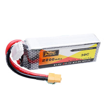 ZOP Power 11.1V 2200mAh 30C 3S Lipo Batterie XT60 Stecker