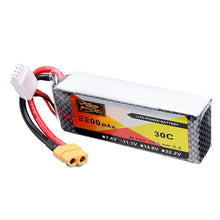 ZOP Power 11.1V 2200mAh 30C 3S Lipo Batterie XT60 Stecker