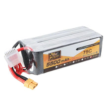 ZOP Power 22,2 V 5500 mAh 75C 6 S Lipo Batterie XT60 Stecker für FPV RC Hubschrauber Auto Flugzeug