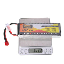 ZOP Power 11.1V 4000mAh 3S 30C Lipo Batterie T Plug für JLB Racing J3 Speed Car