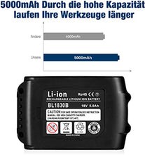 18V 6000mAh BL1860B akku mit LED-Anzeige BL1830B BL1840B BL1815 LXT-400