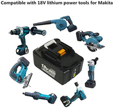 2 Stück BL1840B Ersatzakku18V 4.0Ah Li-ion ，Makita BL1840B BL1850BLED Indikator