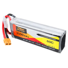 2 packs 4S 14.8V 3500mAh 60C Graphen Akku mit XT60 und Deans T Anschluss Lipo Akku 1354323