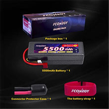 RC Akku 11.1V 5500mAh 3S 40C LiPo Batterie mit Deans T Stecker Modellbau Akkupack für RC Auto Boot