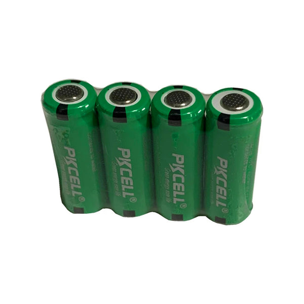 4PCS 2/3AAA 400mah 1,2 v NI-MH akku 2/3 aaa batterien flache top für Spielzeug drahtlose Maus Spiel Griff