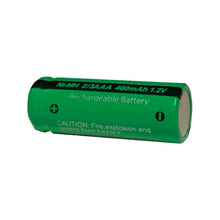 10 stücke 2/3 aaa batterie 400 mah 1,2 v nimh 2 3 aaa akkus flache top für solar licht spielzeug