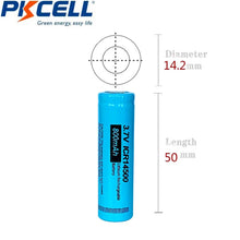 15PCS 800mah 3,7 v AA li-ion recharegable batterie icr14500 lithium-batterien für power werkzeuge spielzeug amps scheinwerfer