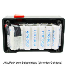 Ni MH 2000mAh Akku zum Selbsteinbau passend für 8834-20 mit 18Volt eneloop Standard Zellen