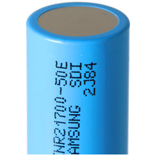 INR21700 50E 5000mAh max. 15A 3,6-3,7 Volt 21,25x70,8mm