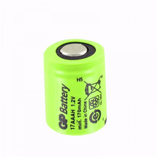 GP 1/3AAA NiMH Akku Größe 1/3 AAA 170mAh GP17AAAH Abmessungen 14,1x10,4mm