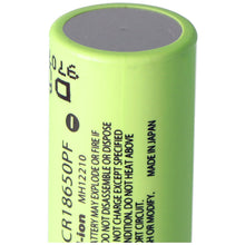 NCR18650PF 3,6V 2900mAh 3,5C, 65,3x18,5mm max 10A, kein PTC