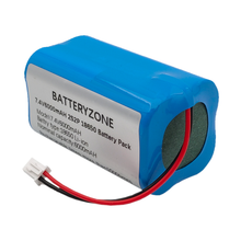 7,4V 18650 6000mAh Lithium Batterie Akku SM PH2.0 XH 2.54-2P Stecker mit BMS