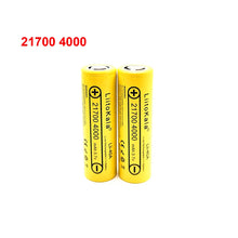 2pcs 3,7 V 21700 4000 mAh Li-Ion Akku Lii-40A 14,8 W Akku, elektrisches Fahrradscheinwerferwerkzeug