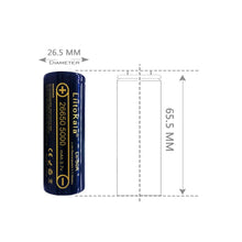 2pcs 26650 5000mAh Lithium-Ionen-Akku mit hoher Kapazität Lii-50A 3.7V 26650-50A Taschenlampe Akku 20A neue Verpackung