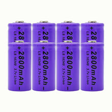 4PCS  2800mAh Lithium-Ionen 16340 Batterie UniversALBC LED Taschenlampe Experte 2700mAh LS 16340 3,7V Lithium-Ionen