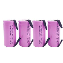 12pcs 4/5 SC 3200mAh 1.2V Akku  Sub C Ni-cd Akku, mit Bohrmaschine Schraubendreher Schweißstück