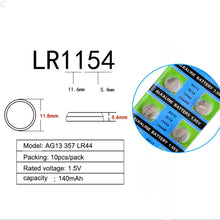 20PCS AG13 Knopfbatterie 1,55V Alkaline Knopfbatterie LR44 357A S76E G13 für elektronische Fernbedienung der Uhr