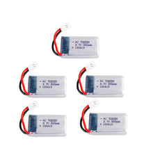 5pcs 3,7V 300mAH Lipo Akku mit Ladegerät für Udi U816 U830 F180 E55 FQ777 FQ17W Hubsan H107 Fernbedienung Drohne