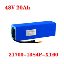 48V 1500W 48V 20AH Elektrofahrradbatterie Fahrrad Leistungsstarke Elektrofahrradbatterie XT60