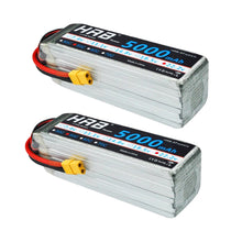 22.2V XT90 5000mAh 50C 100C 6S RC Lithium-Polymer-Batterien für ferngesteuerte Quadcopter-Hubschrauberdrohne