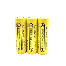 4pcs 21700 4000mAh Lithium-Akku 40A 3,7V 10C Entladung Hochleistungsakku Akku mit hohem Stromverbrauch