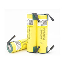 2pcs 20A geschweißter Nickel 18650 HE4 2500mAh Akku ist geeignet für 12V 16,8V 18V 21V 25V Akkuschrauber und Elektrofahrräder