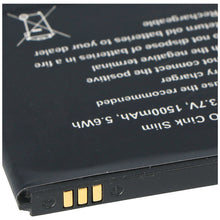 3.7v 1500mAh Akku für Handyakku Wiko Cink Slim