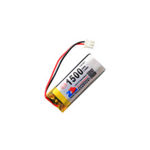 2x 1500mAh 3,7V XH2.54 Reverse Stecker 102050 Lithium Polymer Akku für tragbare Geräte und Instrumente