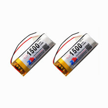 2x 1500mAh 3,7V Steckdose 102050 Lithium Polymer Akku für tragbare Geräte und Instrumente