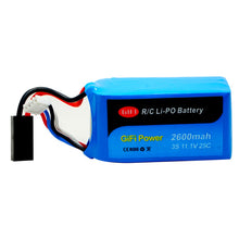 11,1 V 2600mAh 20C LiPo Batterie Doppel Stecker für Parrot AR.Drone 2,0 Quadcopter Lange Flugzeit