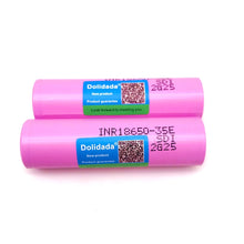 4pcs  3,7v  INR18650 35E 3500mAh 20A entladung Li-Ion rechargable batterie