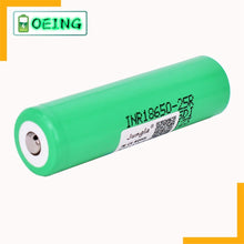 2pcs 3,7 V 2500mAh  INR18650 25R li-ion batterie entladung 15A Wiederaufladbare Batterien Taschenlampe