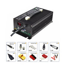 1200W 16s 48v 58.4v 20A Batterie ladegerät für Lifepo4 Batterie Akku