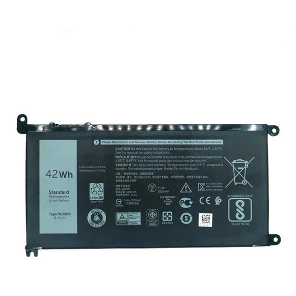 Laptop Batterie WDX0R T2JX4 3CRH3 WDXOR für Dell Inspiron 13 5000 5368 5378 7368 14 7000 7560 7460 5567 15MF PRO-1508T FW8KR