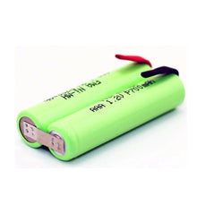 2,4 V 700 mAh Ni-mh batterie für YS534/17 Wasser pik WP-900 Remington Barba Trimmer Rasierer 10x20x44mm