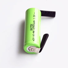 Ni-mh 1,2 V 2500 mAh für Braun ProCare Oral-B Zahnbürstenbatterie D: 17 mm