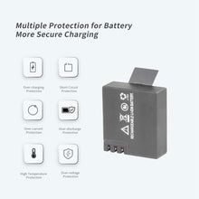 SCHIEßEN Dual Port Batterie Ladegerät mit 2 stücke 900mAh Batterie für M10 Sj4000 Sj5000 Sj 5000 Action Kamera sj9000 Zubehör