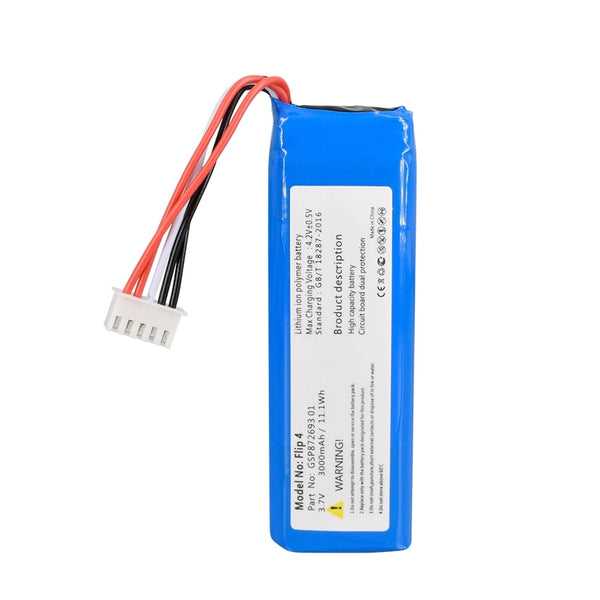 3,7 V 3000mAh Batterie GSP872693 01 Akku Pack für Lautsprecher Flip 4, flip 4 Special Edition batterie